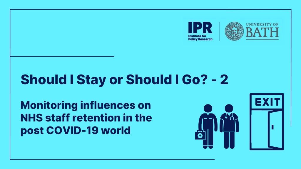 📢 A new IPR report by Andrew Weyman, Richard Glendinning, Deborah Roy (@BathPsychology), Rachel O'Hara and Joanne Coster (@SCHARRSheffield) puts the spotlight on staffing in the #NHS. Read more 👉 buff.ly/3UdhTh5