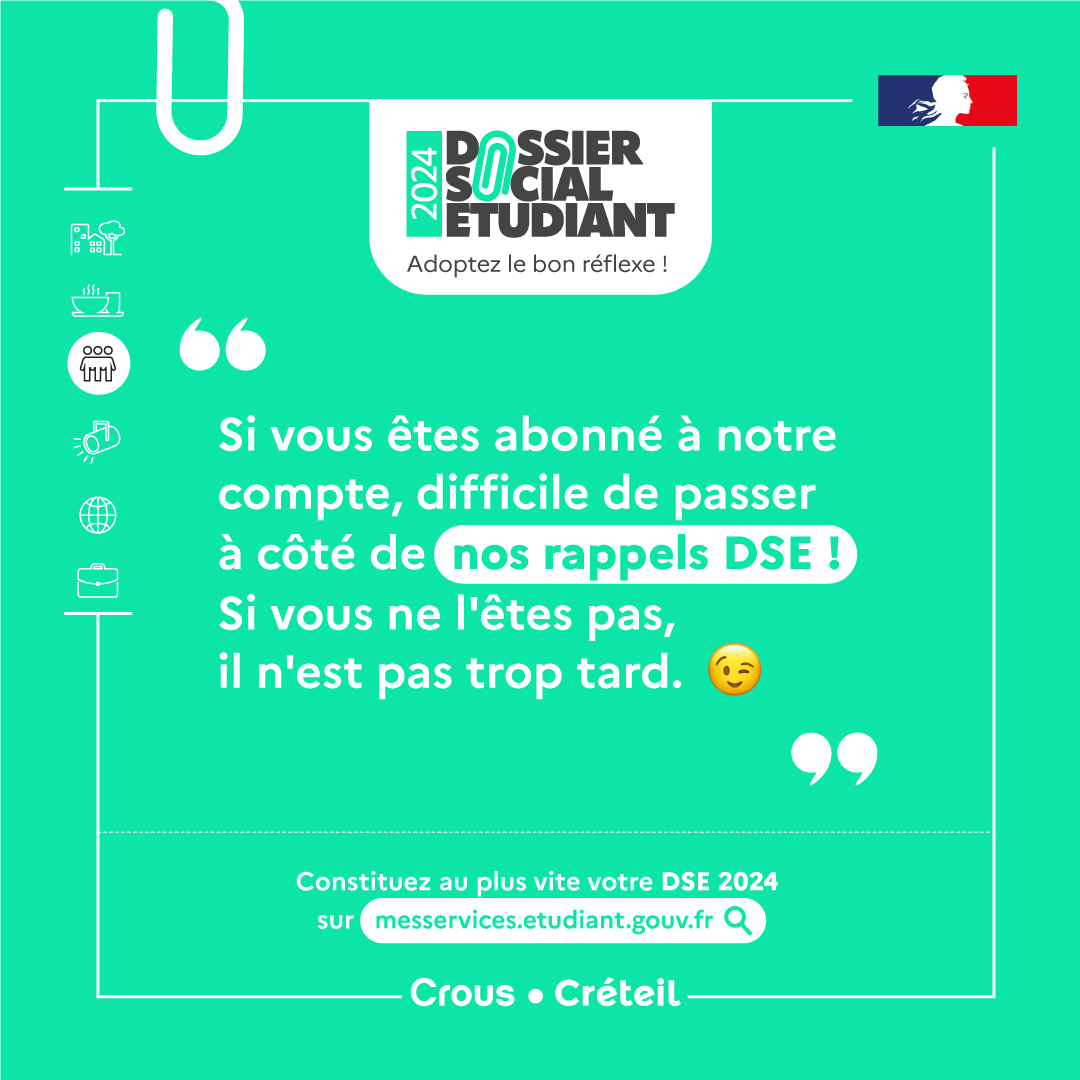 Le Crous ? Un incontournable pour vos études supérieurs ! 😁 @UPECactus @UnivParis8 @univ_spn @UGustaveEiffel #DSE #bourses #logements #étudiants #parcoursup2024 #parcoursup