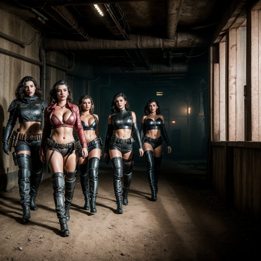 Sexy Amazons in the post-apocalypse!
#postapocalypse #sexy #women #postapocalyptic #fantasy #artificialintelligence #ai #generatedimages #art #digitalart #Fallout #FalloutOnPrime #DigitalArtist 
VIDEO : 
youtu.be/aOlCv5bB4RA
Subscribe now!