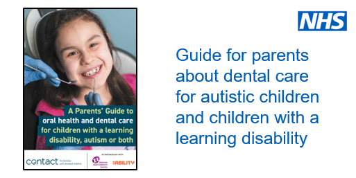 @contactfamilies , @SeeAbility and @NDCS_UK have worked with #familycarers on a guide on the importance of teeth and dental checks for children’s health. Find it here: contact.org.uk/wp-content/upl…