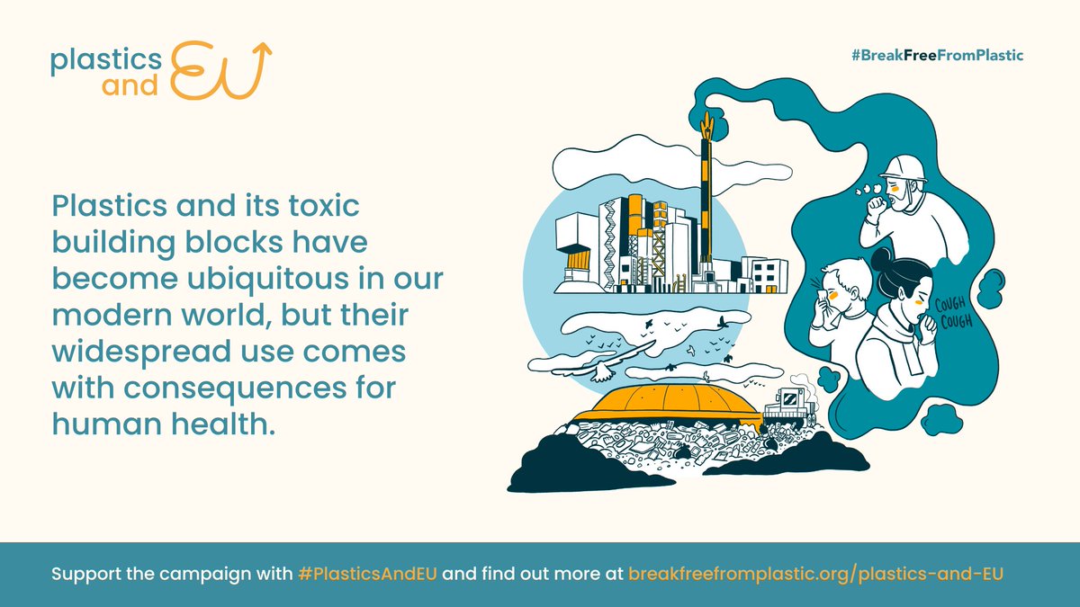 🍬⚠️ Chemicals lurking in plastic can cause a myriad of health problems, and should be regulated more on the EU level. 🔍 Let's expose plastics' impact on human health. Visit the new @brkfreeplastic briefing: ow.ly/v5vU50RbtKN #UseYourVote #EUElections2024 #BanPVC