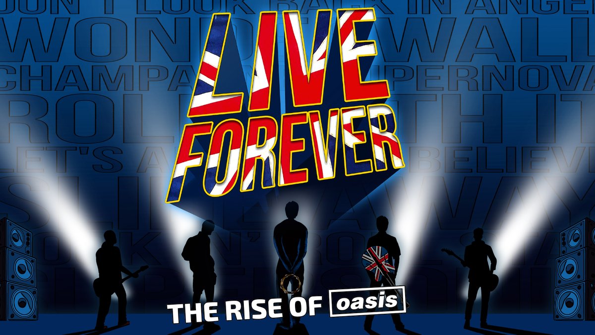 📢ON SALE NOW: Live Forever, The Rise of Oasis – Sun 12 Jan 25 Live Forever - the story of the greatest rock ’n’ roll band Britain has ever seen…Oasis! 🎸 Book now: tinyurl.com/LiveForever25-… #DeMontfortHall #Oasis #Tribute #Leicester