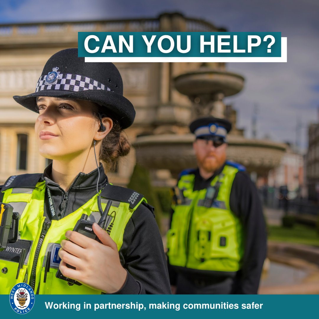 #APPEAL | Can you help? We are appealing to the public for information following a serious road traffic collision in Blue Lane West, #Walsall. A man was taken to hospital after sustaining life threatening injuries. Read more: west-midlands.police.uk/news/appeal-fo…