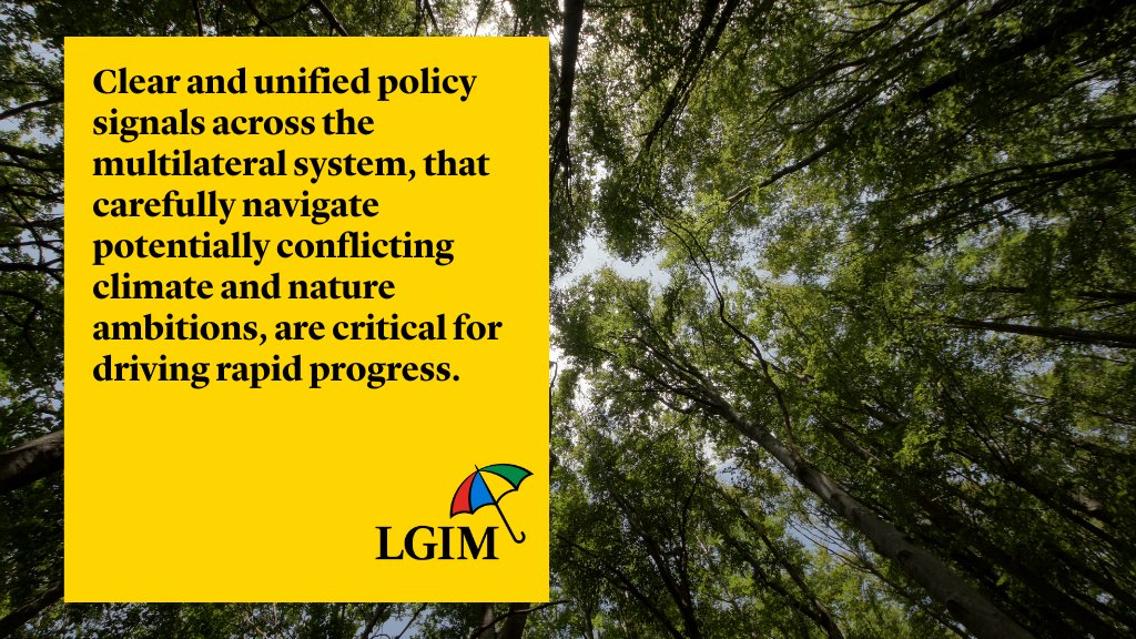 There are three COPs this year, each being crucial in ensuring accelerated action and coordination to tackle nature change. The LGIM blog outlines our priorities: blog.lgim.com/categories/esg… For professional investors only. Capital at risk.