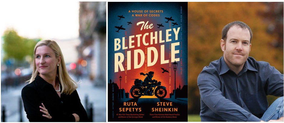 .@RocktheBoatNews has unveiled The Bletchley Riddle, a middle grade adventure by @RutaSepetys and @SteveSheinkin bookbrunch.co.uk/page/article-d… (£)