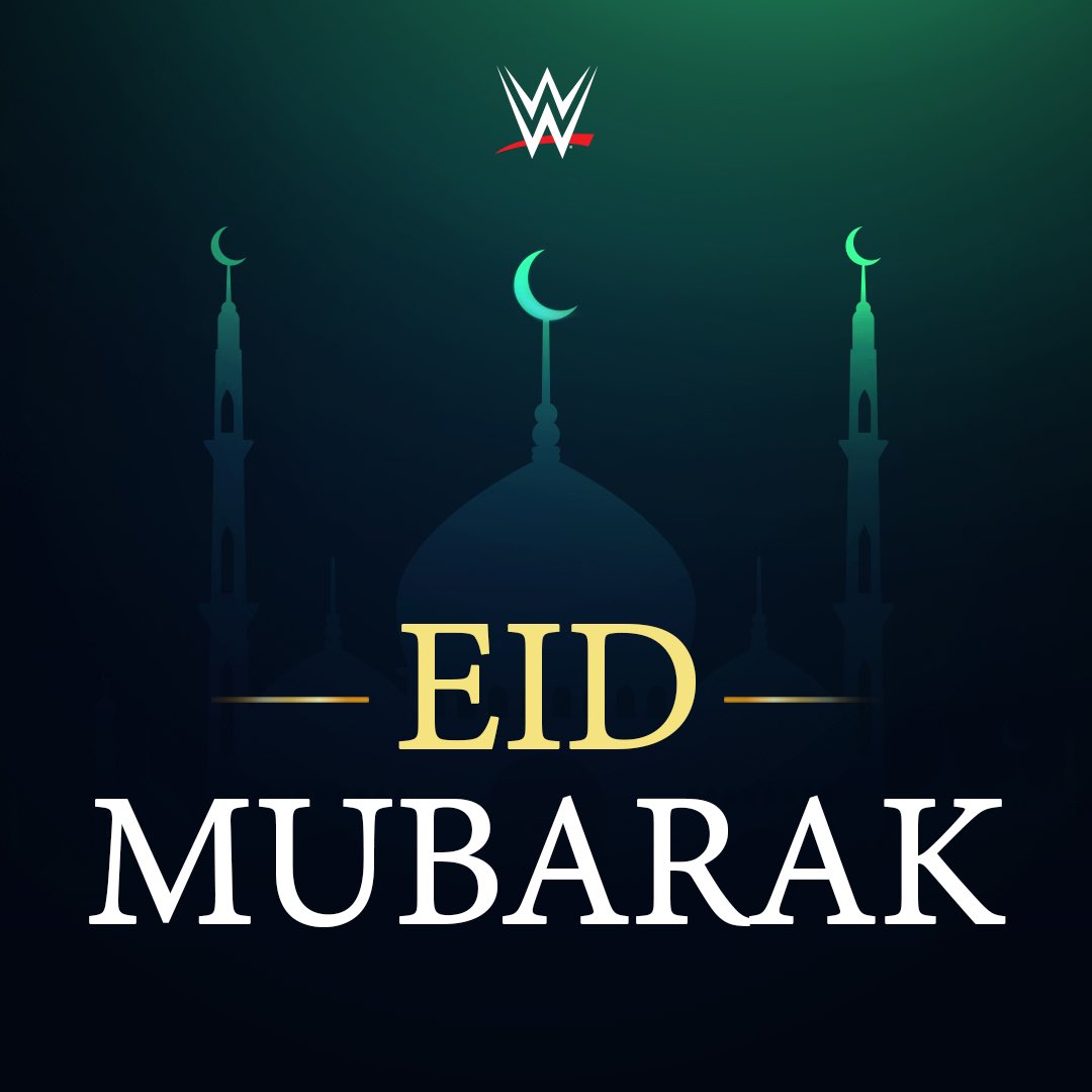 #EidMubarak, #WWE Universe! 🌙 ✨