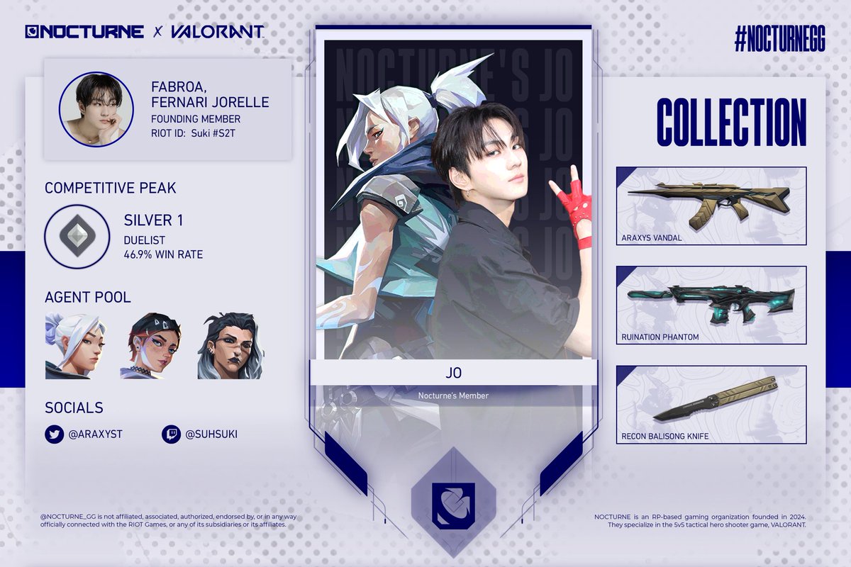 ᅠᅠ 
ᅠᅠ
                  ⊂⊃ 𝗔𝗚𝗘𝗡𝗧 𝗦𝗨𝗞𝗜 : 𝗗𝗨𝗘𝗟𝗜𝗦𝗧
             #NOCTURNE_GG #NCT_SUKI
ᅠ
ᅠ