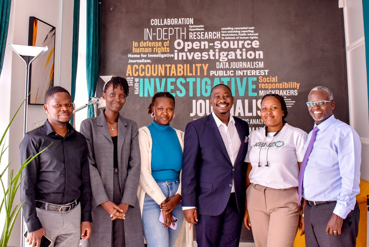 We were excited to host a team from Makerere University School of Journalism and Communication. Led by Dr. William Tayebwa, we shared about the practice of investigative journalism. Thank you so much for coming. @Makerere #AIIJ