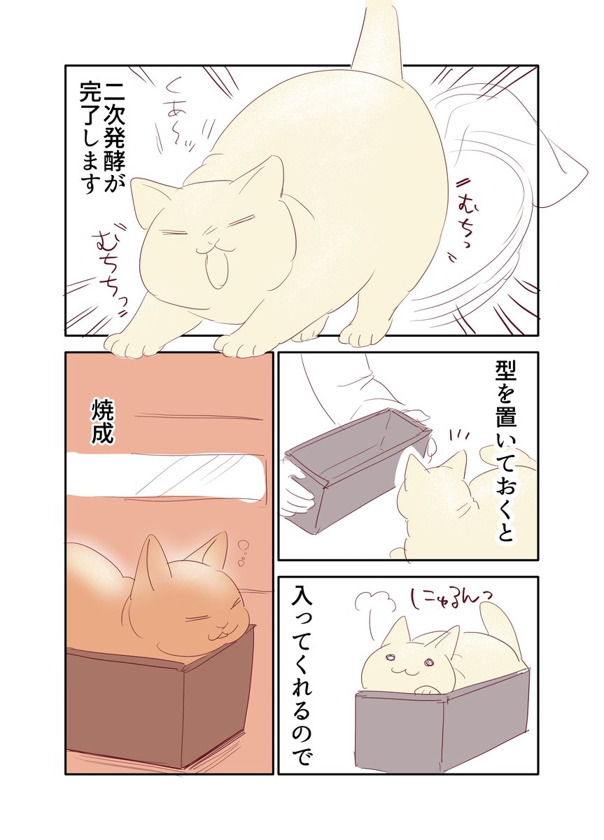 ねこのパン屋さんの漫画を描きました
(2/2)
#漫画が読めるハッシュタグ 