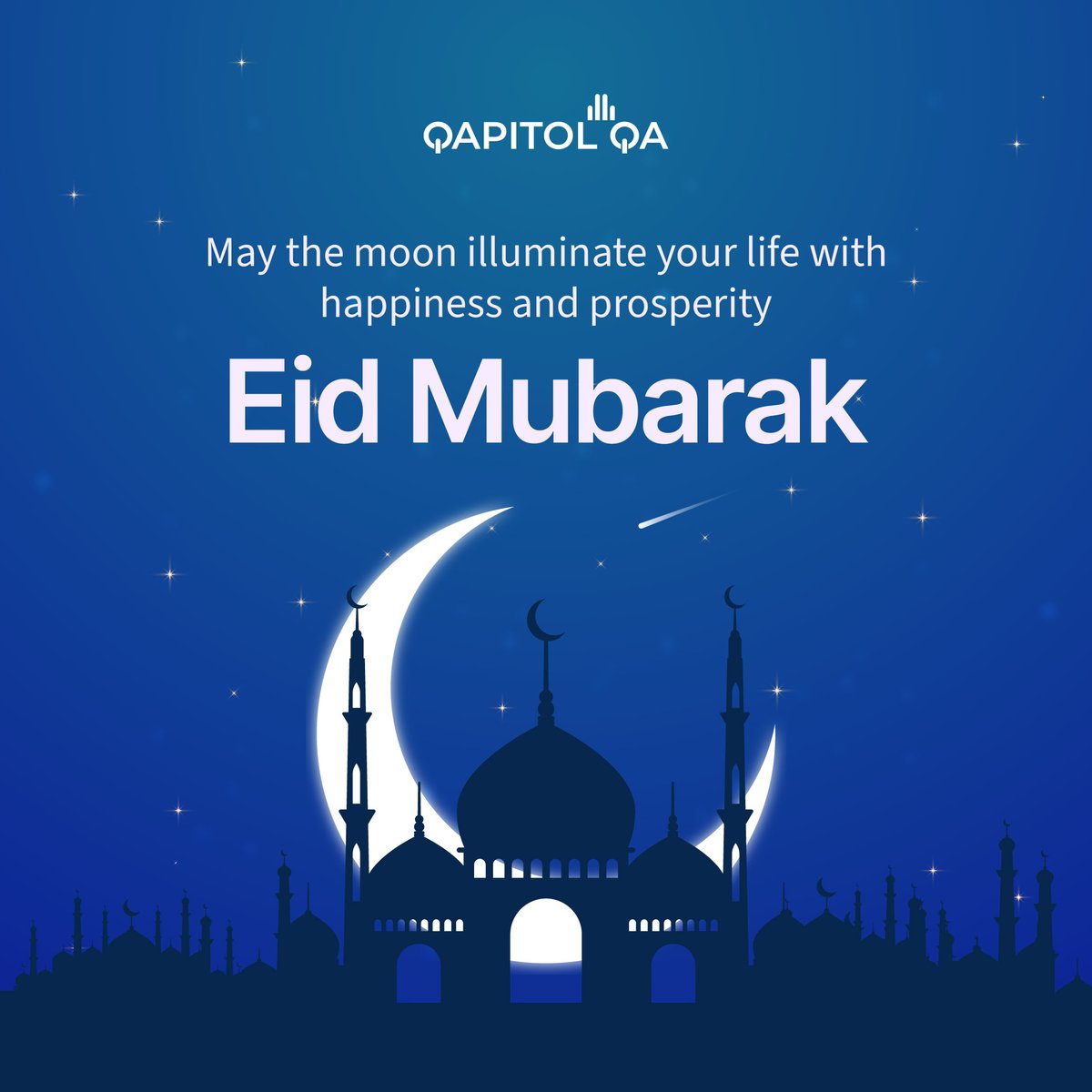 Wishing you all a joy-filled celebration with loved ones. Eid Mubarak!

#HappyEid #EidMubarak