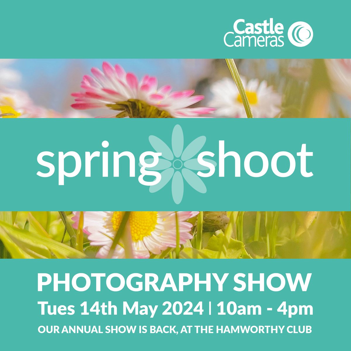 We'll be attending Castle Cameras @castlecameras Spring Shoot show on 14th May 2024. As well as a selection of Billingham bags, there will also be other photographic brands and guest speakers. Sign up for a free ticket now. More info here: castlecameras.co.uk/springshoot.