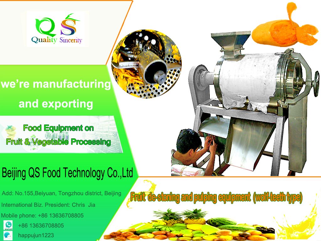 chrisjiachina's tweet image. This #pulper is equipped with wolf-teeth type #blader, which can provide more powerful force to crush, remove the stone of #fruit and pulp the #juicejuice. Suitable for stone fruit such as #mango, #peach etc.