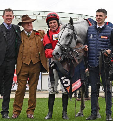 Robert Kirkland enjoyed Cheltenham Festival success when his Grey Dawning landed the Turners last month. It was the culmination of 30years of ownership which started with a share in 1988 Charlie Hall winner High Edge Grey. Read his story here: theownerbreeder.com/stories/magica…