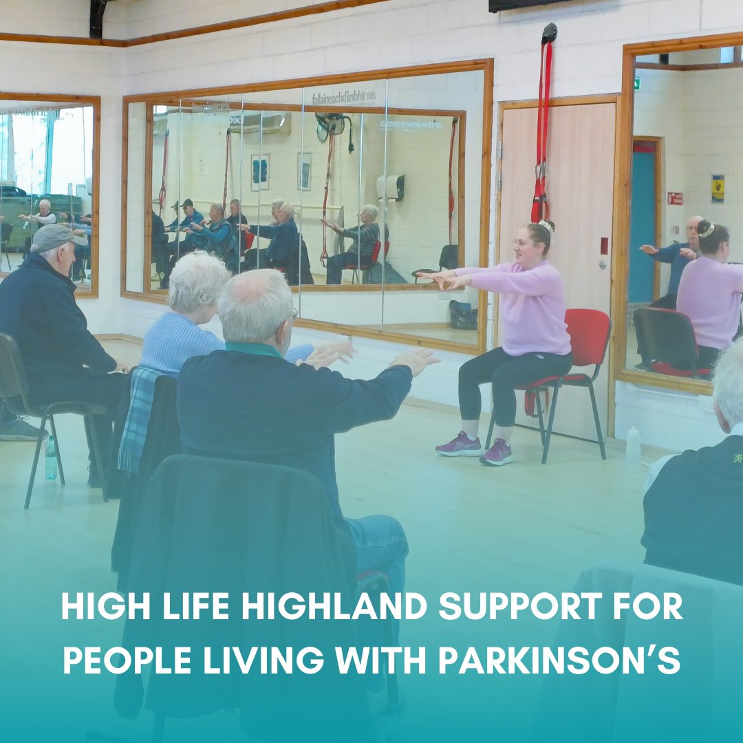 The 11th April marks #WorldParkinsonsDay and High Life Highlandis encouraging anyone affected by Parkinson’s to get involved with specially designed classes 💙 📰 Read more: hlh.scot/3PSEOeX