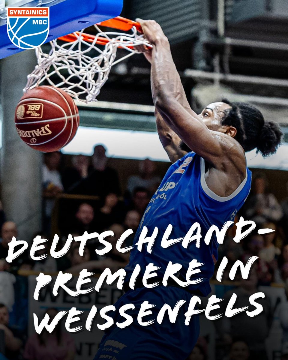 Gleich dreimal messen unsere Bundesligamannschaften am kommenden Wochenende mit ALBA BERLIN die Kräfte. Beim 2. Combined Event dieser Saison am Sonntag in der Stadthalle Weißenfels kommt es sogar zu einer Premiere im deutschen Profibasketball 👇 syntainics-mbc.de/deutschland-pr…