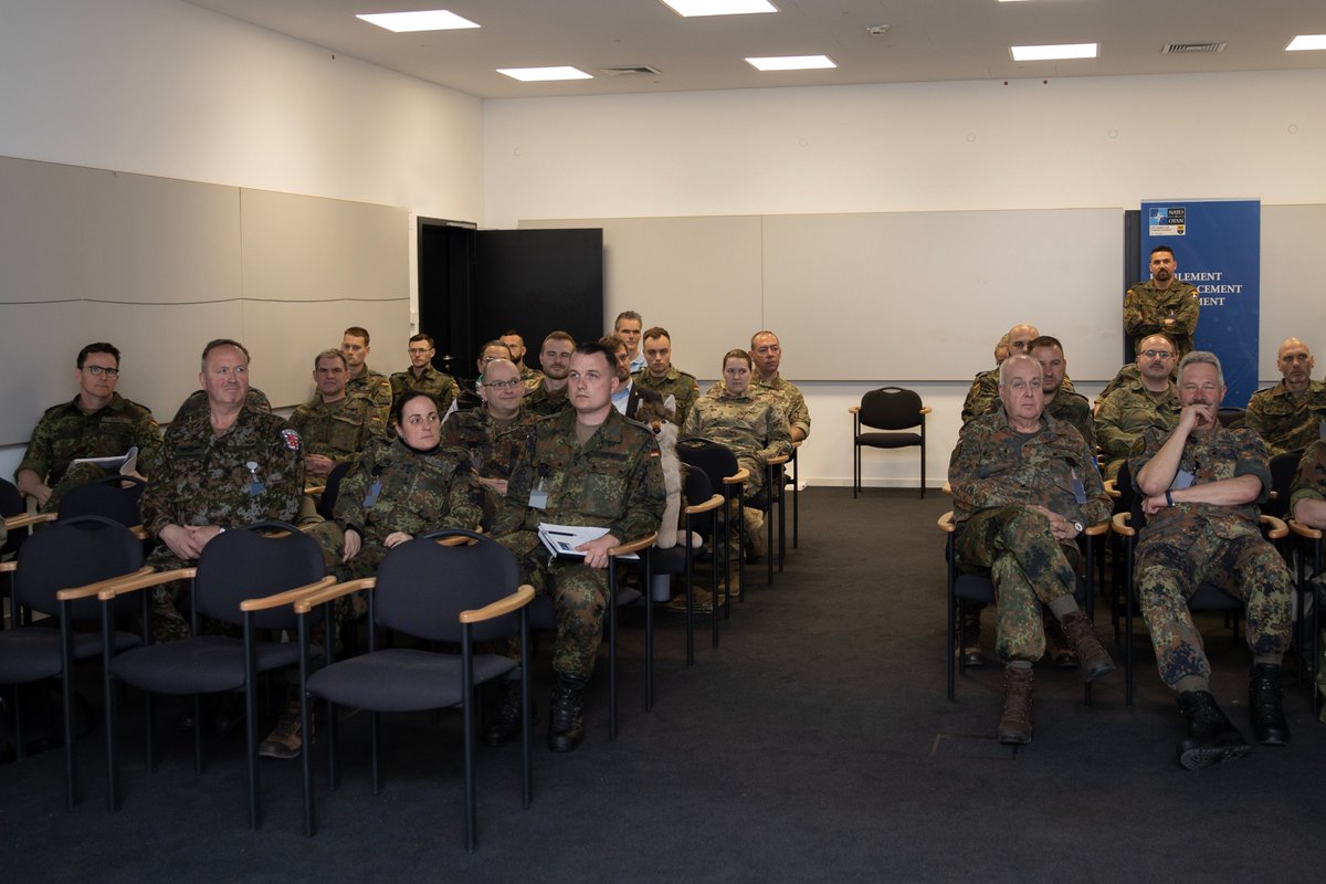 Newcomer Induction Training!
Welcoming new team members alongside our steadfast mascot, 🐺#Sentinel. Together, we embody strength, resilience, & unwavering commitment to #NATO's mission. Ready to tackle any challenge that comes our way!💪
#TeamJSEC
#SentinelsJourney
#WeAreNATO