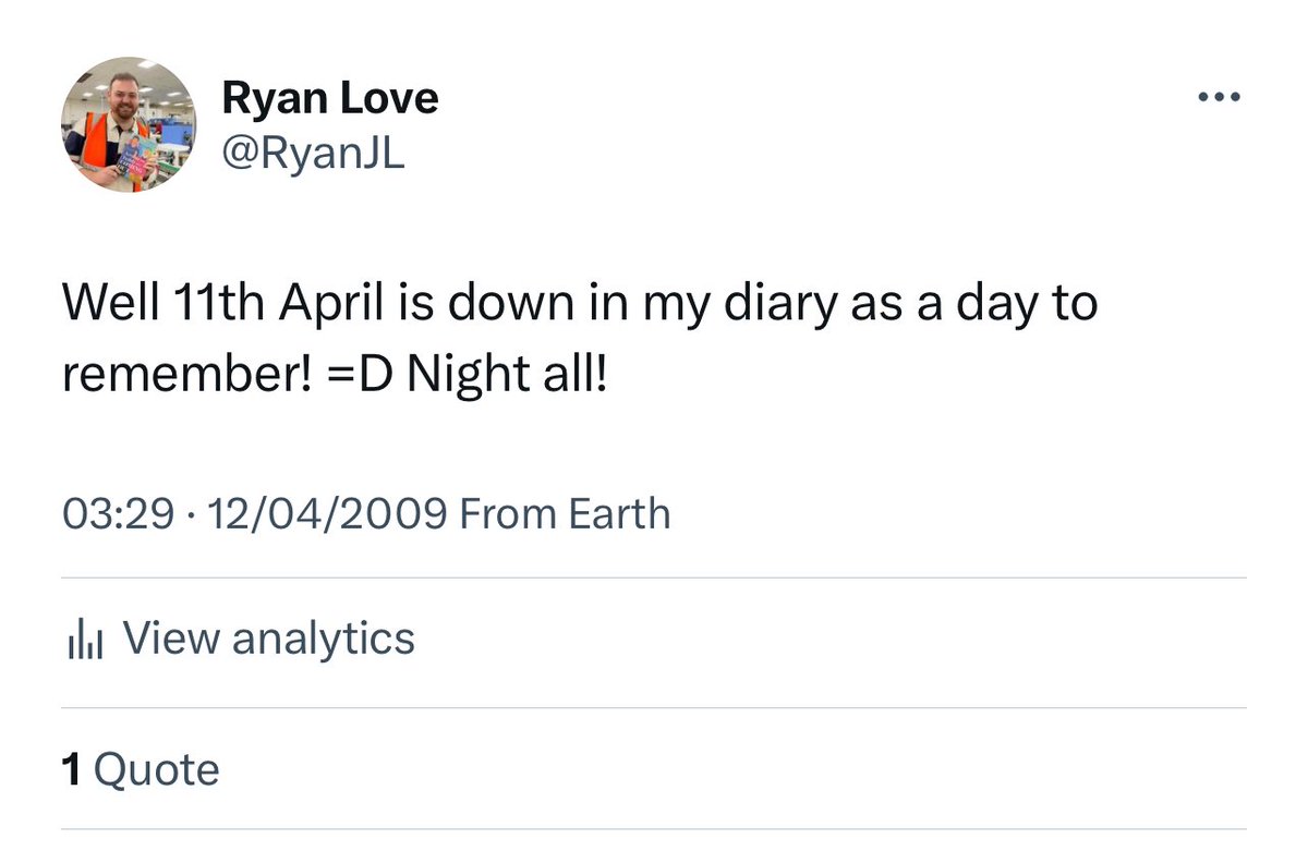 Ryan Love tweet media