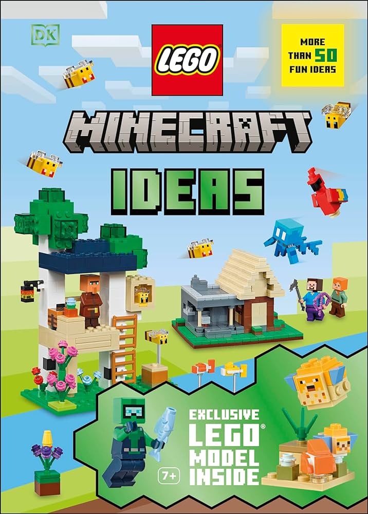 .@dkbooks has unveiled the first LEGO Minecraft book, which comes with the bricks to build a Minecraft pufferfish model bookbrunch.co.uk/page/article-d… (£)