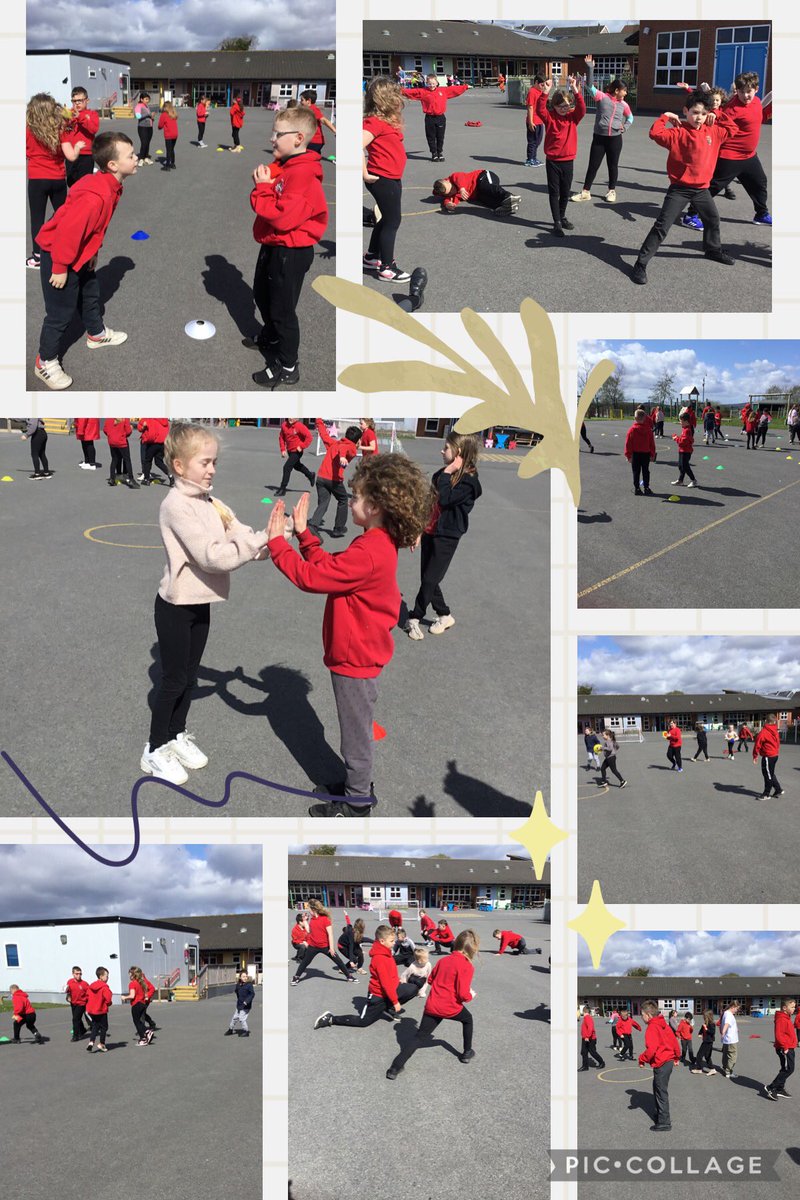 Dosbarth Haul enjoyed our SKIP lesson to practice maths skills in a fun and active way but also to improve our well-being and mental health at the same time 😃#YBThealthandwellbeing #YBTnumeracy @ysgoliachsirgar