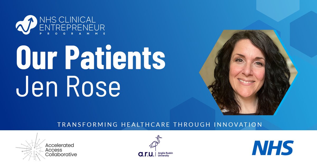 Our first #OurPatients profile is now live!🌟

Meet cohort 1 Patient Entrepreneur Jen Rose, IBD expert by experience patient volunteer at Addenbrooke’s hospital, patient advocate, illustrator, patient education creator and CEO of Creative Patient Ltd.

nhscep.com/2024/04/10/our…