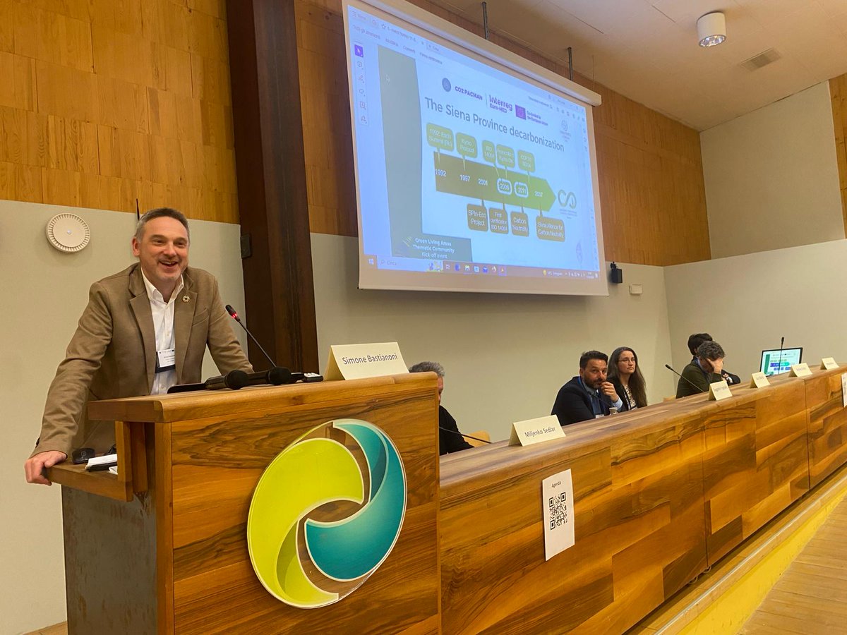 Interreg Euro-Med Green Living Areas (@interregmedgla) on Twitter photo 🗣️Talking about #risk & #adaptation the panellists shared experiences on tools & policies their regions. We heard from:
Simone Bastianoni <a href="/unisiena/">Università di Siena</a>
Evangelos Fragkakis, Mayor of Municipality Halki
Laura Ribotta <a href="/twitorino/">Città di Torino</a>
Andrea Moro <a href="/iiSBE_org/">iiSBE</a>
Stefano Dotta <a href="/EnvironmentPark/">Environment Park</a> 🗣️Talking about #risk & #adaptation the panellists shared experiences on tools & policies their regions. We heard from:
Simone Bastianoni <a href="/unisiena/">Università di Siena</a>
Evangelos Fragkakis, Mayor of Municipality Halki
Laura Ribotta <a href="/twitorino/">Città di Torino</a>
Andrea Moro <a href="/iiSBE_org/">iiSBE</a>
Stefano Dotta <a href="/EnvironmentPark/">Environment Park</a>