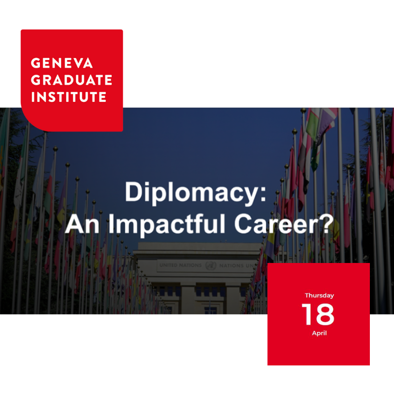 🌐🤝 Interested in #careerdiplomacy?
➡️Participate to the next a round-table discussion @GVAGrad with 4 current #diplomats from across Africa, Asia, Europe, and South America for an #impactfulcareer!
🔗graduateinstitute.ch/communications…