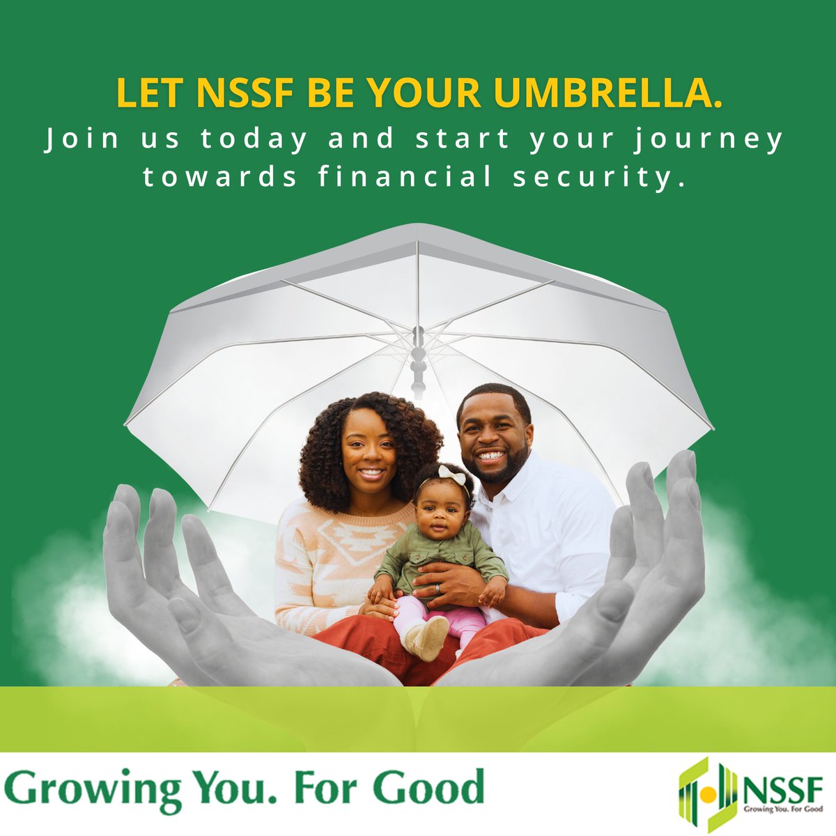 Saving for the future is like buying an umbrella when there is no sign of rain. When everything is calm. When the rain finally comes, those without umbrellas will be running helter-skelter, seeking shelter as you smile and whistle along. #LeavingNoOneBehind