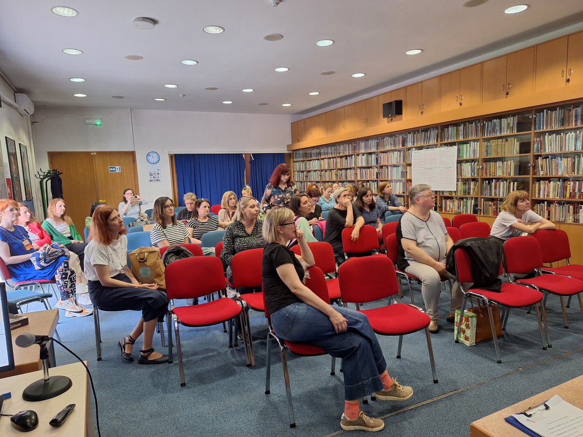 School librarians can also organize #CitizenScience activites, as they learned in the workshop 'Planning Citizen Science Activities for Children'. Thank you for the wonderful collaboration! 📚😊#citizenscience #education #collaboration