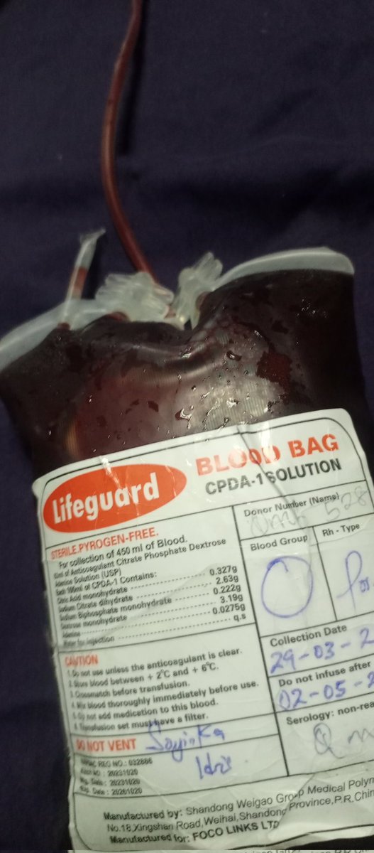 Good morning Everyone.❤️ Thank you for the love so far. I need 4 more so that I can be discharged this weekend. Please help me retweet for a larger audience. 0000438677 Titan Trust Bank 🙏 This is a cry for help. Please come through for me.🥲