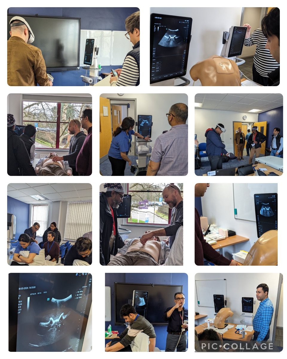 Great turn out on 08/03/24@ The 1st Ultrasound for the Obstetric Anaesthetist course <a href="/QHB/">Helen Broughton</a> #Simulation Centre aiming to normalize Ultrasound use in the Maternity Populations
#Sonographyforneuroaxialblocks 
#FICEforMaternity 
Grateful to our Faculty/Co-organisers !