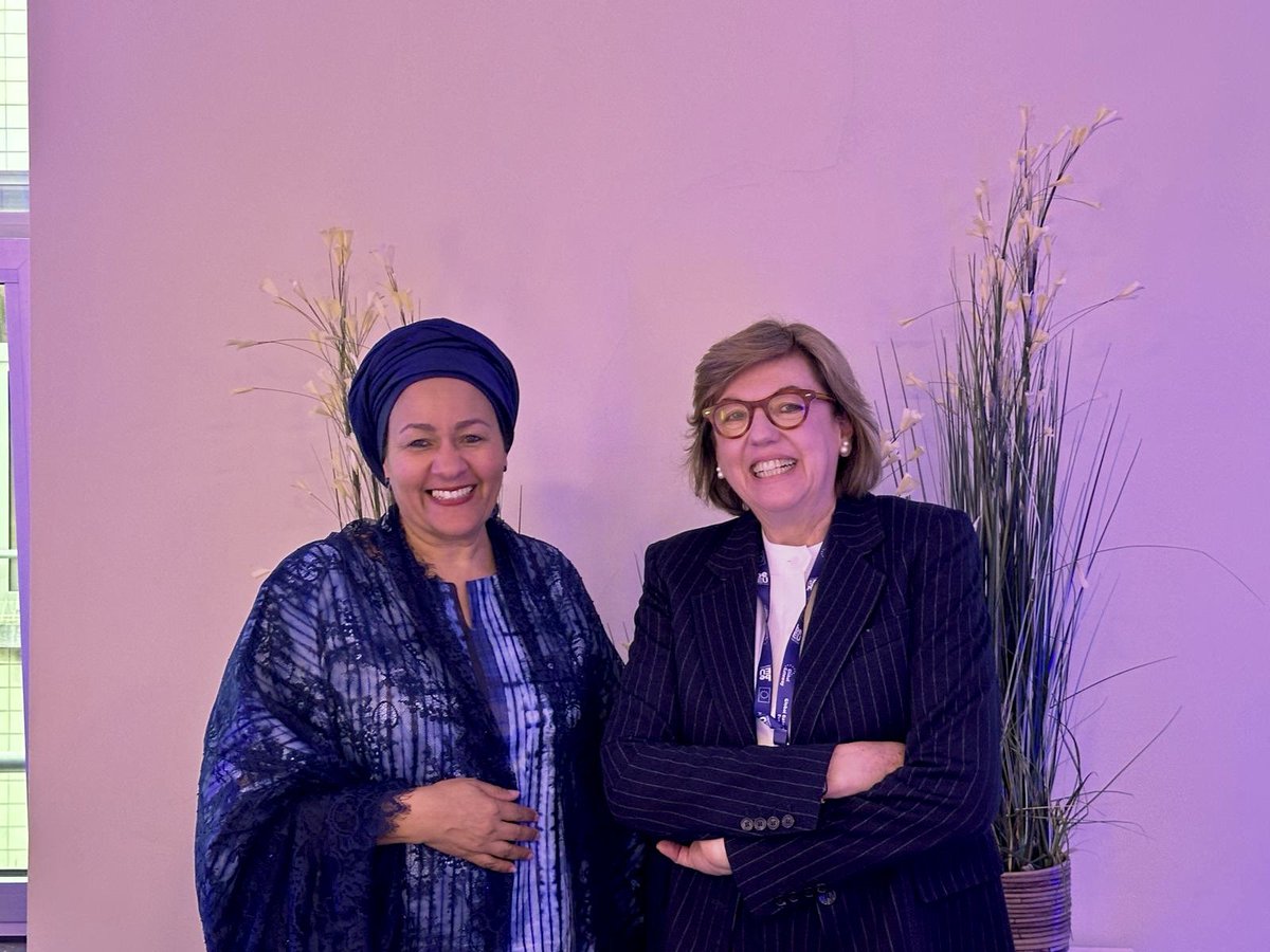 GPECEO's tweet photo. Education is the key to unlocking the vision of the #SDGs and securing a more prosperous and stable future.

Thank you @AminaJMohammed for your support and invaluable insight into how we can ensure that #TransformingEducation remains a global political priority. https://t.co/XUrzGO6O7z
