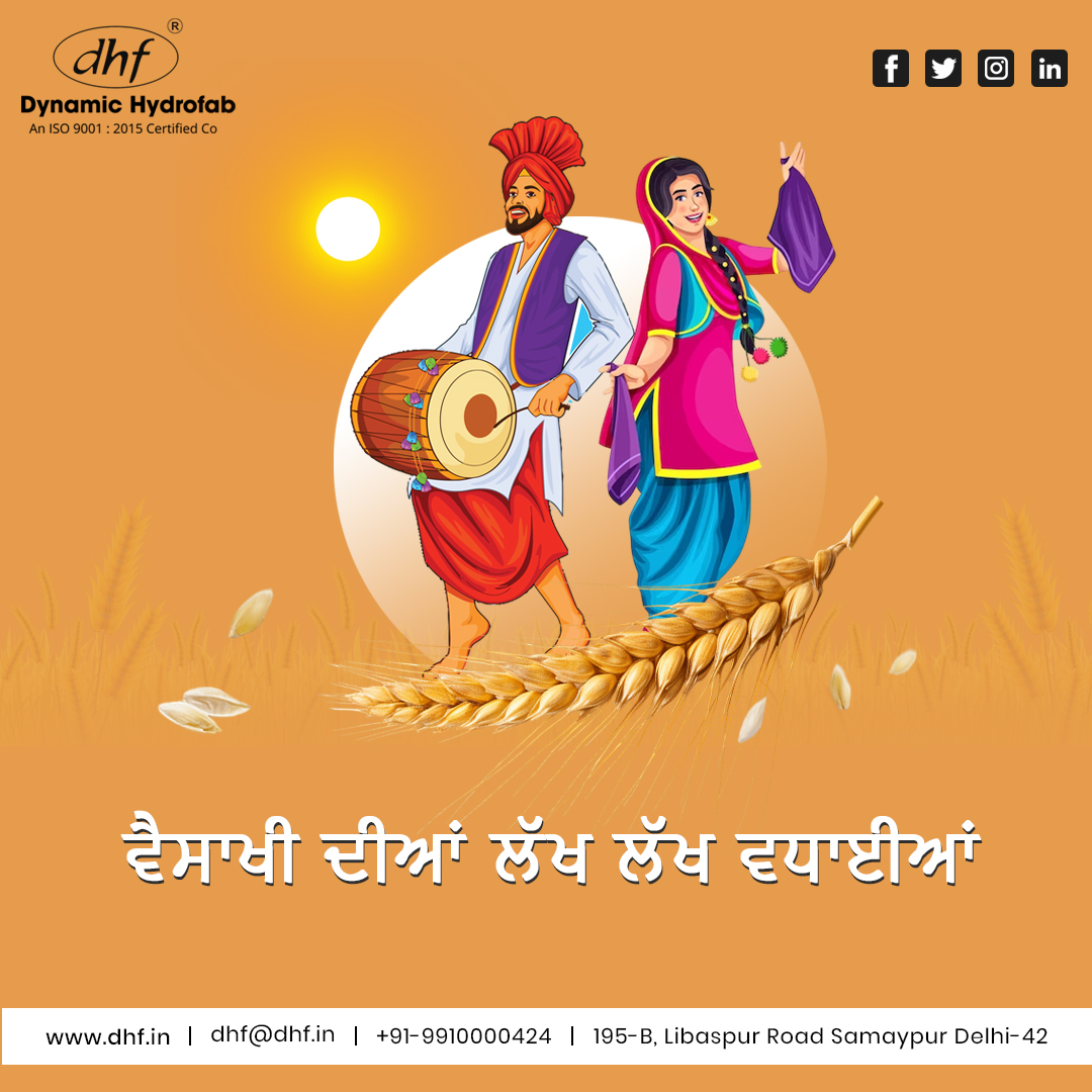 As the fields turn gold, let's celebrate the rich heritage and bright future of this Vaisakhi. Lakh lakh vadhaiyan to you and your family. 🎊🌼 #Vaisakhi 
.
.
.
.
.
.
.
#dhf #Vaisakhi #happyvaisakhi #lakhlakhvadhaiyan #festival #FestiveSeason #FestiveVibes #Celebration #Enjoy