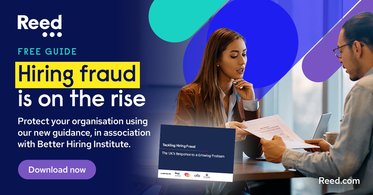 #HiringFraud is becoming harder to detect, making it a primary concern for recruitment teams. This guide, from the Better Hiring Institute, Reed Screening and more, ‘Tackling hiring fraud’, explores how to tackle #safeguarding issues in #recruitment. bit.ly/3xuKy8 🛡️