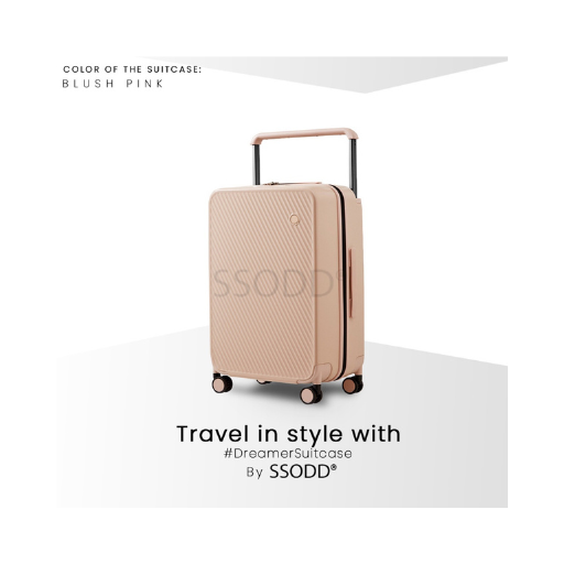 SSODD Dreamer Suitcase Luggage 24 Blush Pink Bagasi

For more info, click buynow link: superplaze.my/3VYdcXU

#SSODD #SSODDLuggage #Suitcase #Luggage #TravelLuggage #Travel #TravelEssentials #StylishLuggage #TravelBag #Bags #LuggageBag