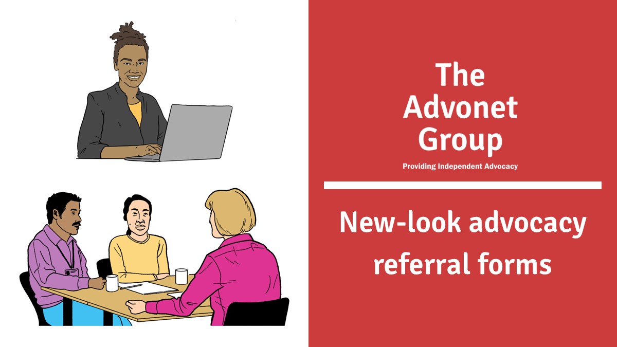 We have new-look referral forms for our #advocacy services in #Leeds! They can help you to make sure you are referring to the right service to help you make your voice heard. Take a look at them on our Referrals page here: advonet.org.uk/referrals/