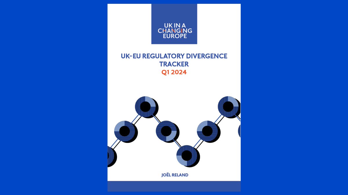 🚨 The NEW edition of our UK-EU Divergence Tracker is now live! Key findings 👇 🙅 UK has little choice but to follow swathe of new EU standards 🇪🇺 EU in legislative overdrive ahead of June elections 🇬🇧 Pace of UK legislation has slowed 🔗 ukandeu.ac.uk/reports/uk-eu-…