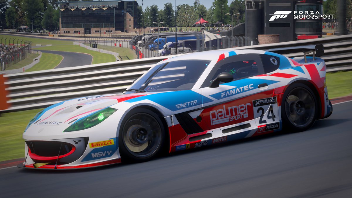 New livery shared for the new Ginetta 🇬🇧 GT: EVR Walshy #ForzaShare