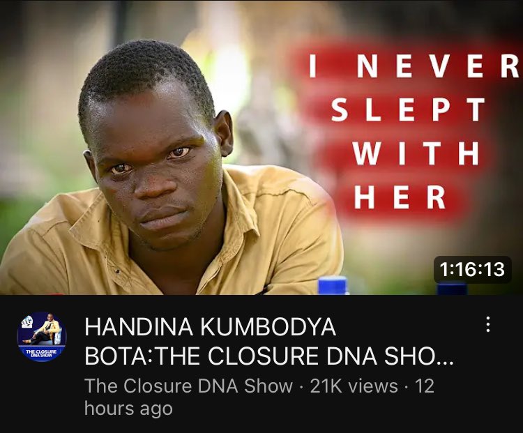 “Kudyirana MURIMA” 😂 Haaa amana ka, inzwaiwo nyaya iyi😂 Mambara of the year 2024 atowanikwe kare😂😂🙌 youtu.be/1drMoH5ZVbU?si…