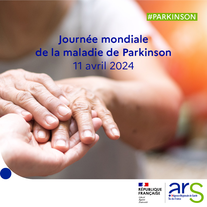 #Parkinson | Aujourd'hui c,'est la Journée mondiale de la maladie de Parkinson 📆 En Île-de-France, on estime que plus de 40 000 patients sont atteints de la maladie de Parkinson. Zoom sur les actions menées par l’ARS Île-de-France 👉 vu.fr/IhGML