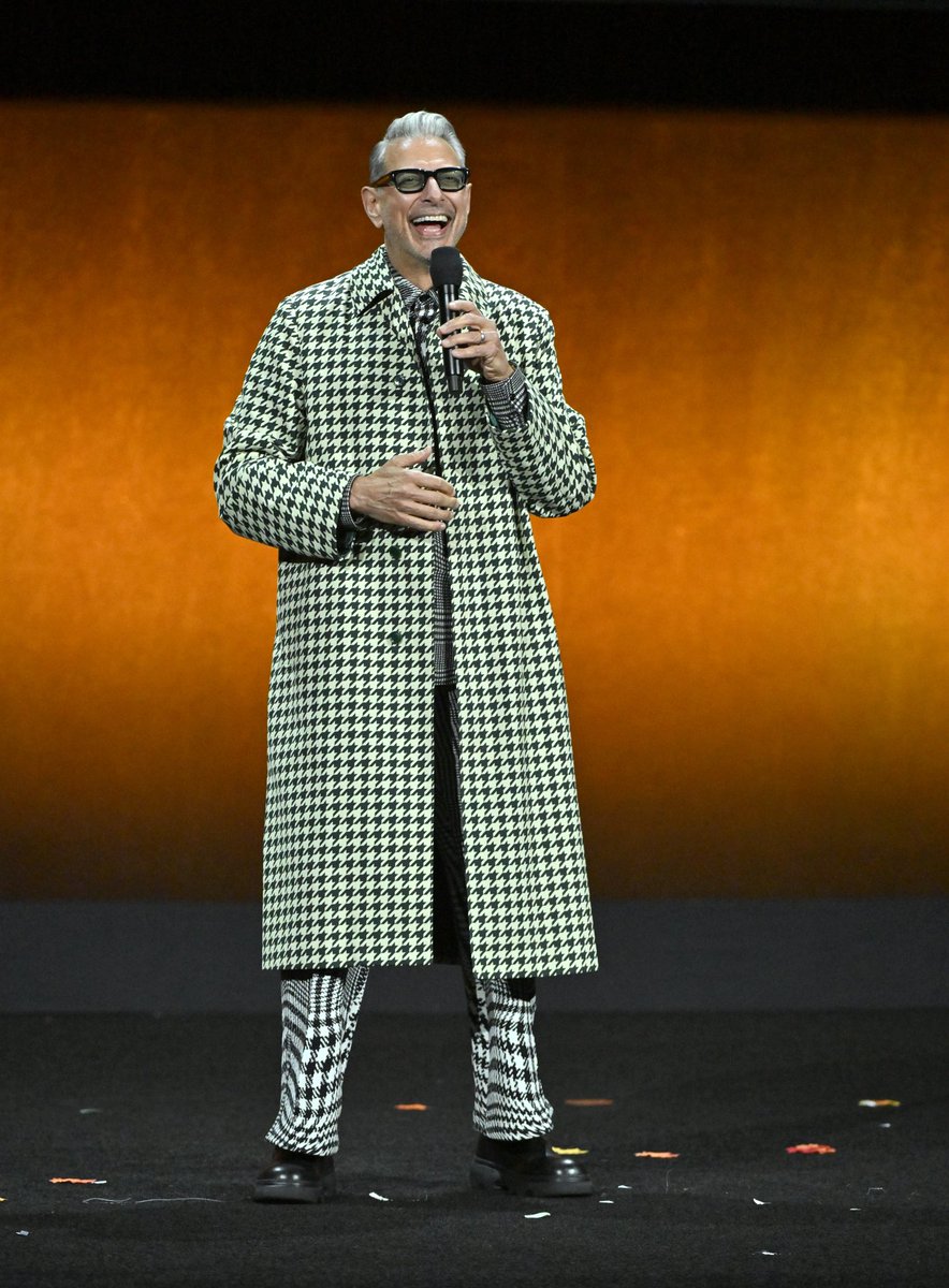 Jeff Goldblum wearing Burberry (2024)