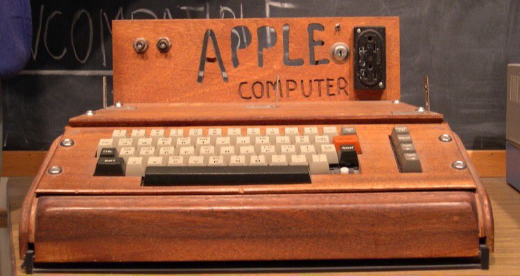 On this day in 1976: Apple released its first computer, the Apple I.