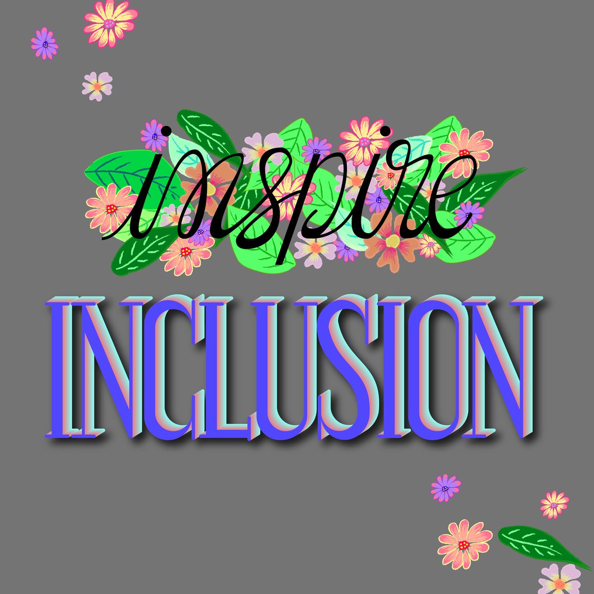 We're loving all the #creative #IWDtypism #designs celebrating #IWD2024 & this year's campaign theme #InspireInclusion 💜 Thank you everyone for submitting your entries - like this one from talented freelance #lettering #artist & #illustrator Cindy Riesterer in #Germany 🇩🇪 #IWD