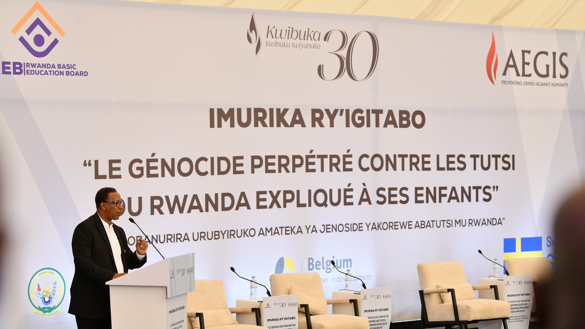 When presenting his book, the author JMV Rurangwa mentioned that the idea originated from a request by young people to write a book for them that can explain the Genocide against the Tutsi in a simple language during a 'café littéraire'on the Genocide in April 2019. #Kwibuka30