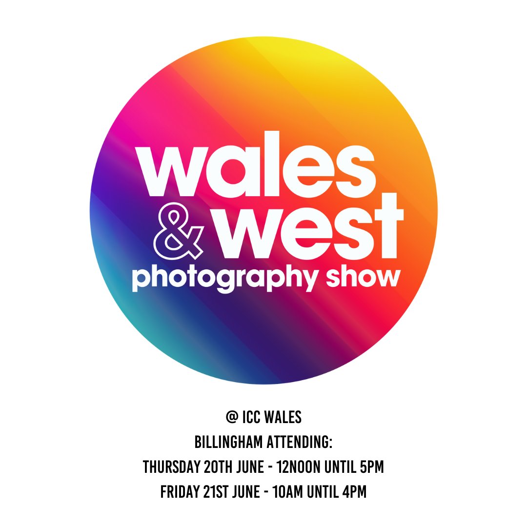 Billingham will be attending 'Wales & West Photography Show' - hosted by @CameraCentreUK. We'll have a selection of our bags for you to see and even test your gear in! Tickets are free if you pre-book here: waleswestphoto.com (Billingham attending Thursday & Friday only)