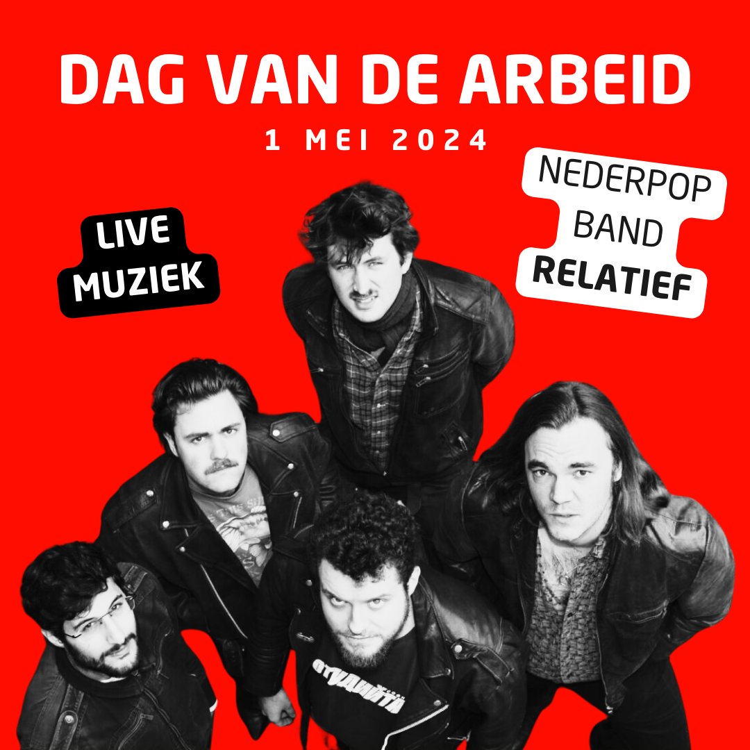 Muziek en zang heeft altijd een belangrijke rol gespeeld in de internationale arbeidersbeweging en activisme. Daarom speelt Relatief dit jaar op de Dag van de Arbeid. Meer informatie op fnv.nl/1mei #FNV #1mei #dagvandearbeid #dagvandearbeid2024 #relatief