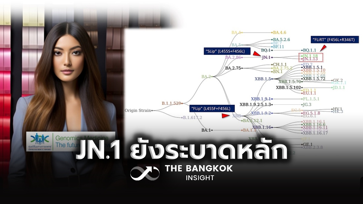 ข่าวดี!! 95% ของโควิด-19 ที่ระบาดทั่วโลกยังเป็นโอไมครอนสายพันธุ์ย่อย JN.1
thebangkokinsight.com/news/politics-…
#TheBangkokInsight #โควิด #โอไมครอน #สายพันธุ์ย่อย #JN1 #กลายพันธุ์