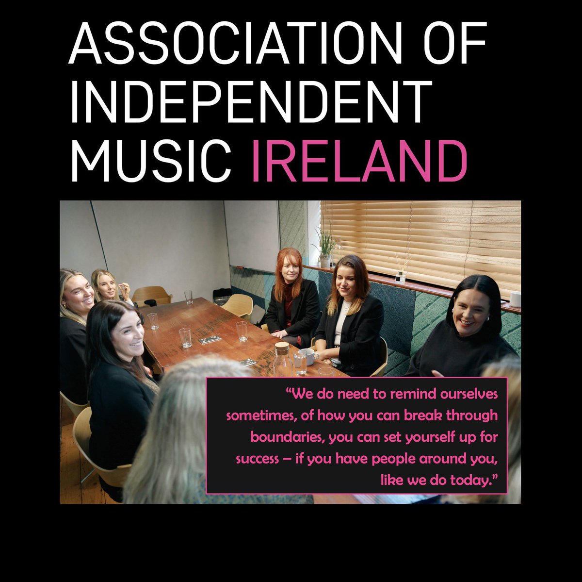 AIM Ireland's 'In The Round' : 'Empowering Women In Music' - Highlight : Impact of Support As part of our “In The Round' event, tour manager & consultant Aileen Brophy discusses the importance of supportive communities. @aileenbrophy Watch the video now youtu.be/ZUox97ZL5Bg?si…