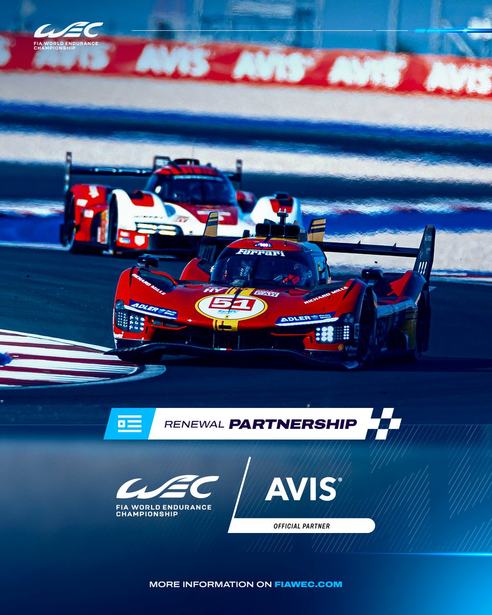 Avis Budget Group renews partnership with FIA WEC and 24 Hours of Le Mans Following a hugely successful first year of partnership with the FIA World Endurance Championship, Avis Budget Group has renewed its contract with the FIA WEC for another season. Read more on…