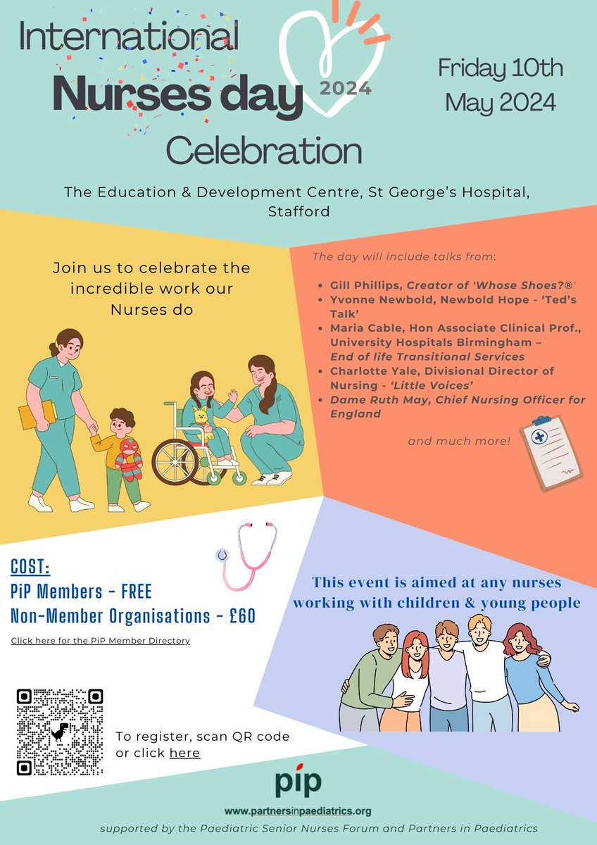 Join us for an International Nursing Day Celebration 🎉As well as celebrating our wonderful nurses, we aim to develop skills for engagement, improve knowledge on managing challenging behaviours & discuss improving the quality of care and safety, plus much more 1/2