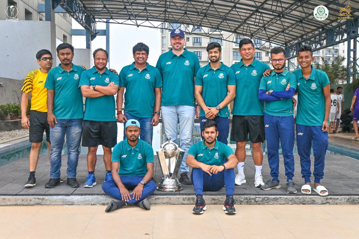Adding Calcutta Football League 2023 trophy into our cabinet! 💪🏻🤩

#JaanJaanMohammedan 💪🏼#BlackAndWhiteBrigade 🤍🖤 #ILeague 🏆 #IndianFootball ⚽
#MSCinISL